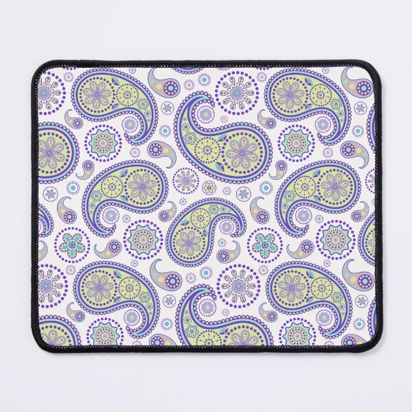 Item preview, Blue and Purple Boho Paisley, Persian Paisley designed and sold by antevasinart.