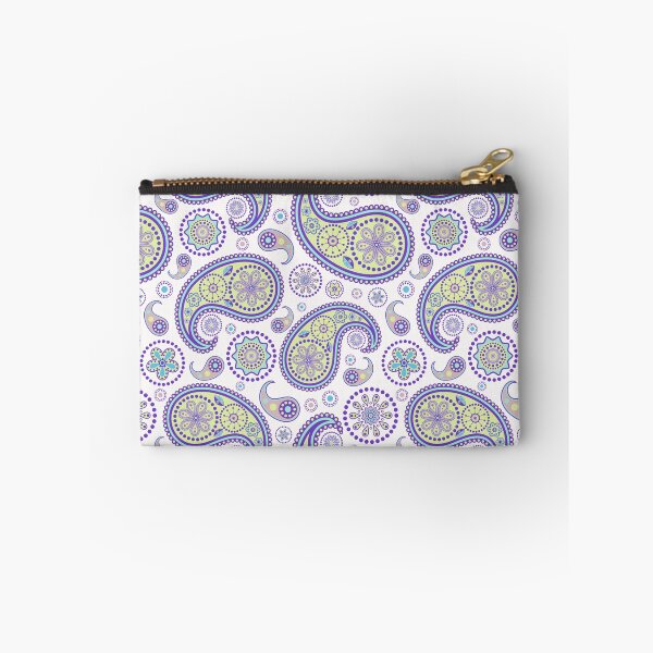 Item preview, Blue and Purple Boho Paisley, Persian Paisley designed and sold by antevasinart.
