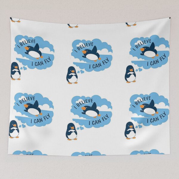 Item preview, I Believe I Can Fly designed and sold by ning-lucky.