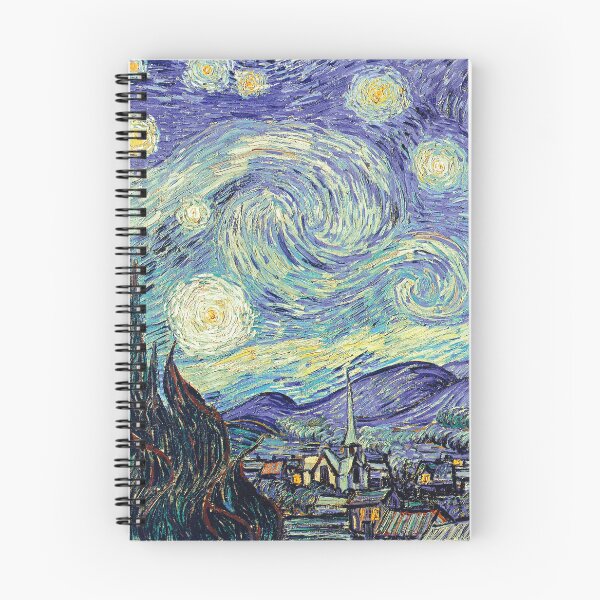 Item preview,  Vincent van Gogh La noche estrellada Inoxidable designed and sold by OldTimeArt.