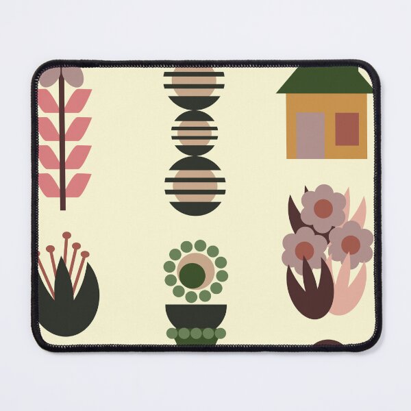 Item preview, Modern Folk Art Inspired by Christchurch Botanical Gardens designed and sold by FrancesPoff.