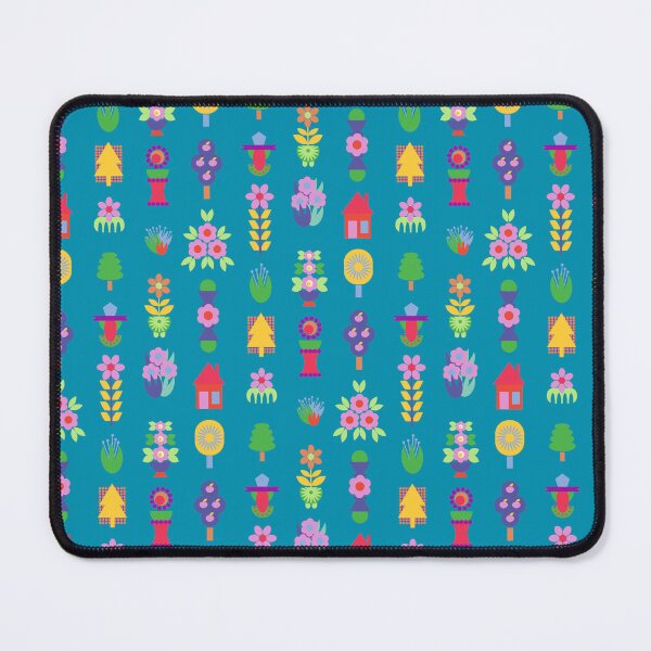 Item preview, Turquoise folk art designed and sold by FrancesPoff.