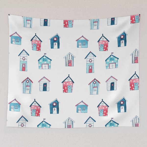 Item preview,  Beach Huts designed and sold by RosalieReeves.