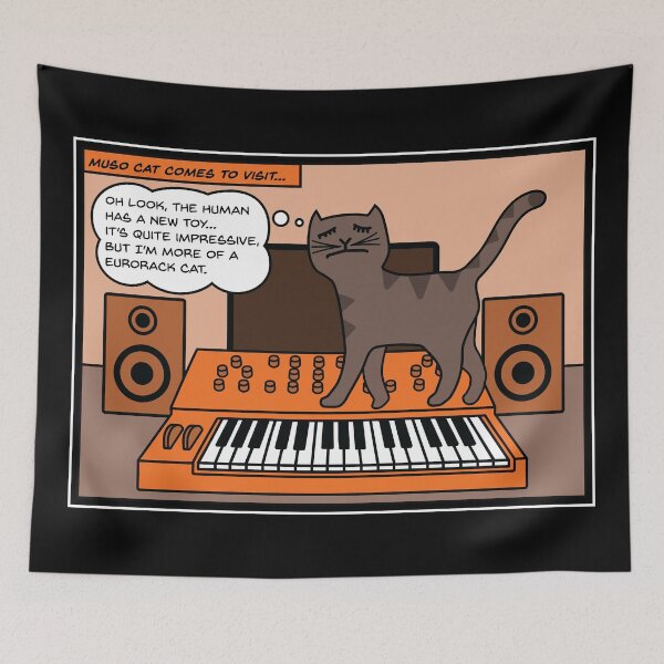 Item preview, Synth Cat Orange designed and sold by AtomicMalibu.