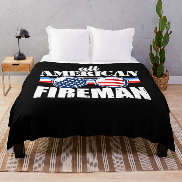 Item preview, All American Fireman designed and sold by FanaticTee.