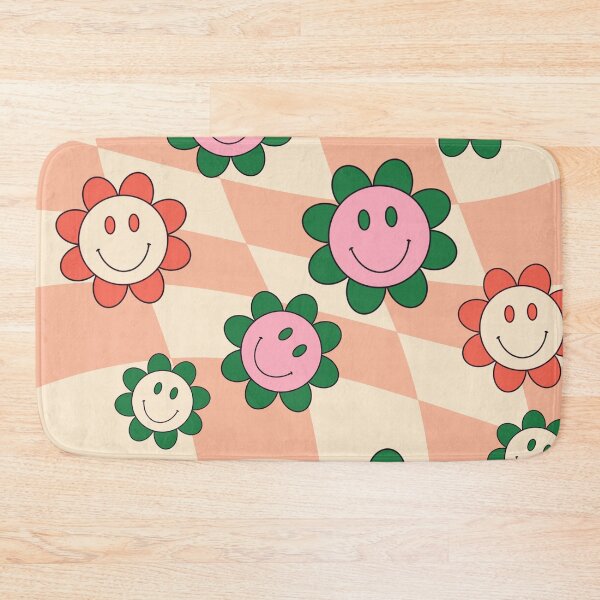 Item preview, Peach Happy Face Flowers designed and sold by MaiZephyr.