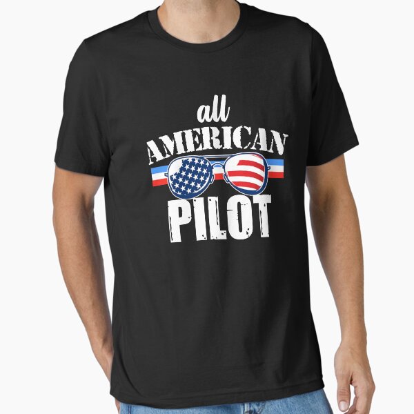 Item preview, All American Pilot designed and sold by FanaticTee.