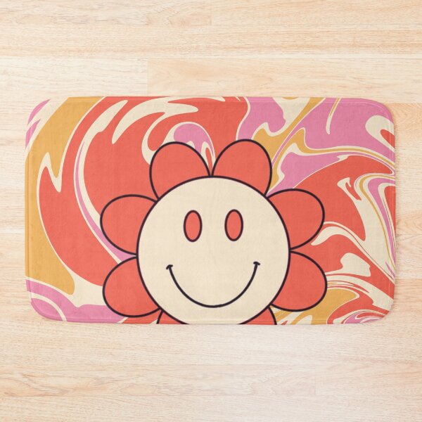 Item preview, Psychedelic Trippy 60s Happy Face designed and sold by MaiZephyr.