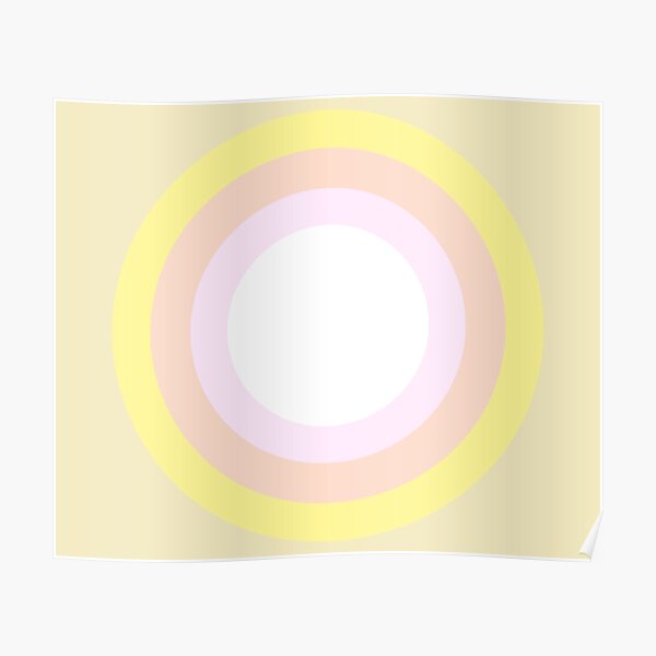 Pangender Pride Flag Circle Poster For Sale By Kiippers Redbubble