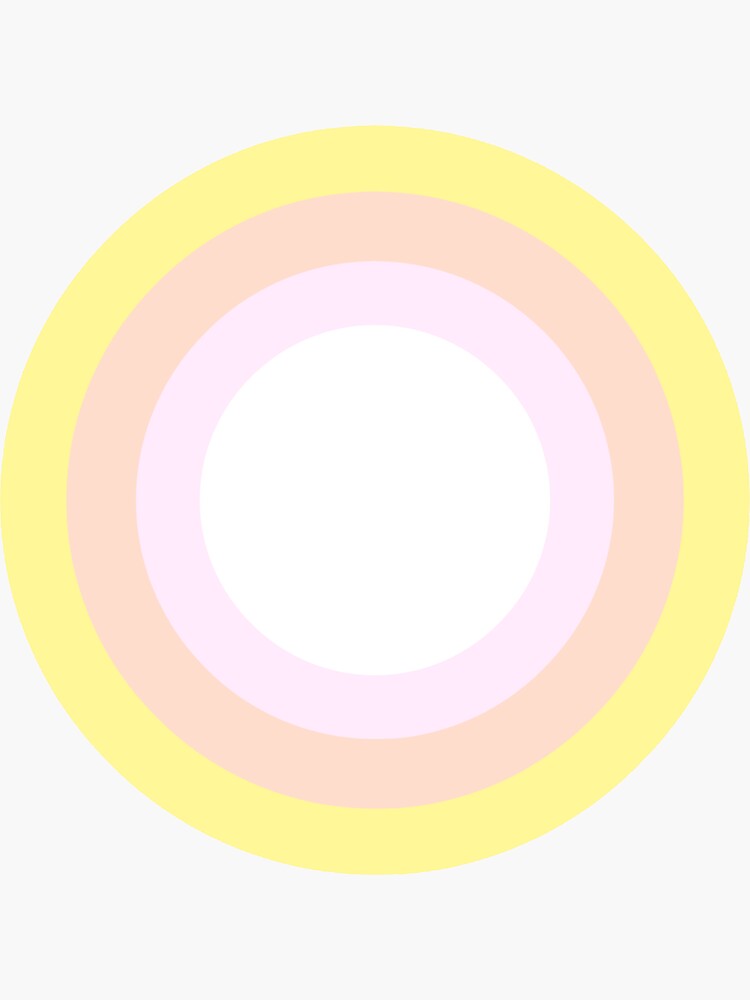 Pangender Pride Flag Circle Sticker For Sale By Kiippers Redbubble