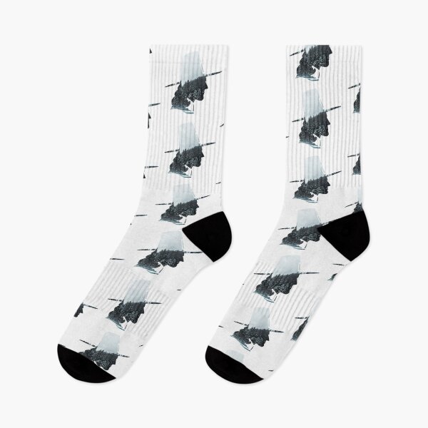 Aperçu de l'œuvre Celestial Puritan Profile - Snow Forest Patterns for T-shirts, stickers and other accessories créée et vendue par Celestial Reach.