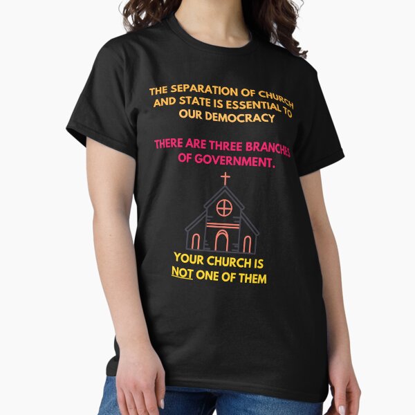 Item preview, Separation Of Church And State Original Design Sticker | Church State Separation Tee designed and sold by sugarcube1999.