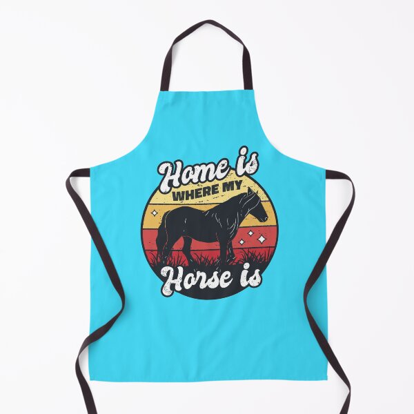 Item preview, Horse Art - Home Is Where My Horse Is designed and sold by KaylaStudio.