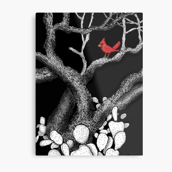 The return of the Cardinal Metal Print