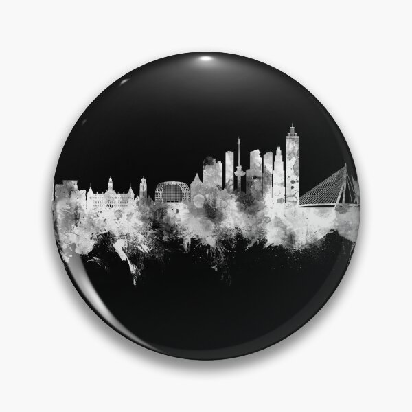 Artikelvorschau, Rotterdam The Netherlands Skyline entworfen und verkauft von ArtPrints.