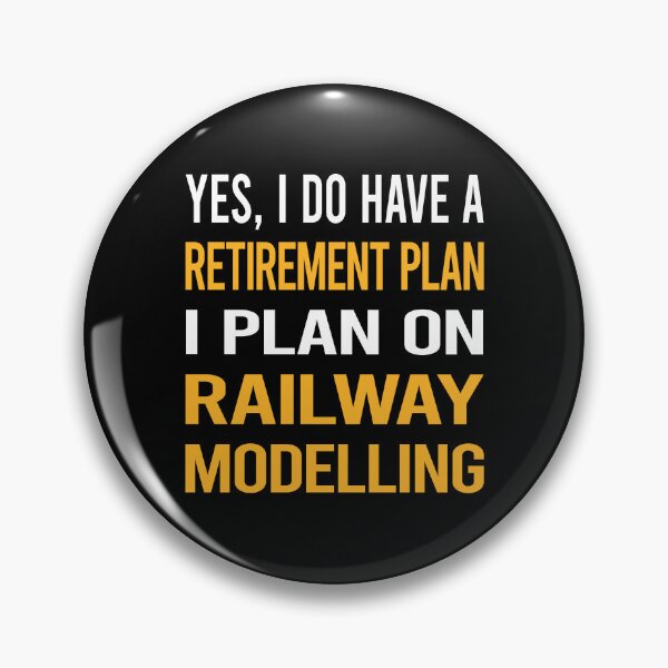 Item preview, My Retirement Plan Railway Modelling Model Railroading Train Trains designed and sold by shannonim7t.