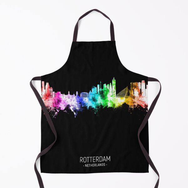 Item preview, Rotterdam The Netherlands Skyline designed and sold by ArtPrints.