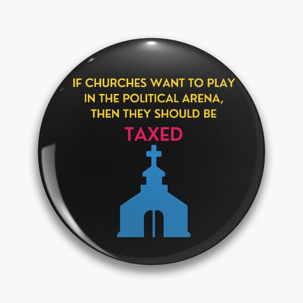 Item preview, Separation Of Church And State Original Design Sticker | Church State Separation Tee | Tax The Church designed and sold by sugarcube1999.