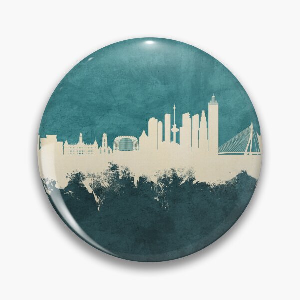 Artikelvorschau, Rotterdam The Netherlands Skyline entworfen und verkauft von ArtPrints.