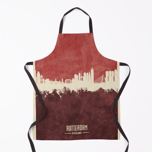 Item preview, Rotterdam The Netherlands Skyline designed and sold by ArtPrints.