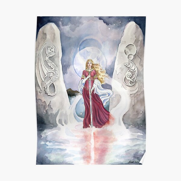 &ldquo;Lady of the Lake&rdquo; Poster for Sale by NicoleCadet13 | Redbubble