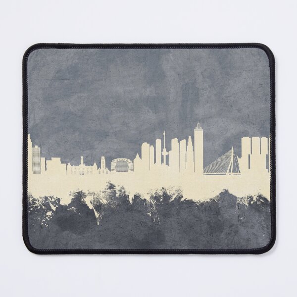 Item preview, Rotterdam The Netherlands Skyline designed and sold by ArtPrints.