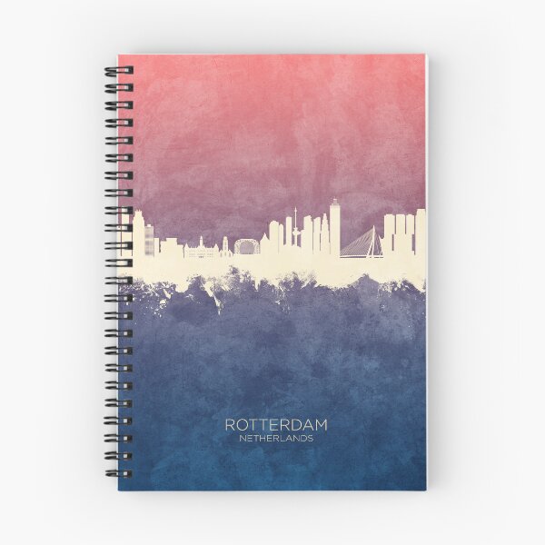 Item preview, Rotterdam The Netherlands Skyline designed and sold by ArtPrints.