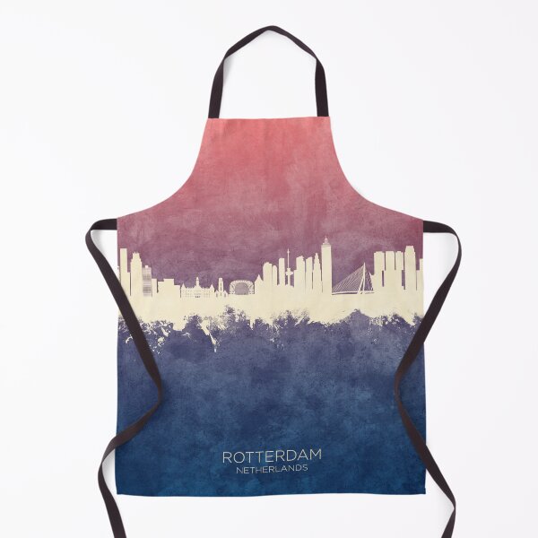 Item preview, Rotterdam The Netherlands Skyline designed and sold by ArtPrints.
