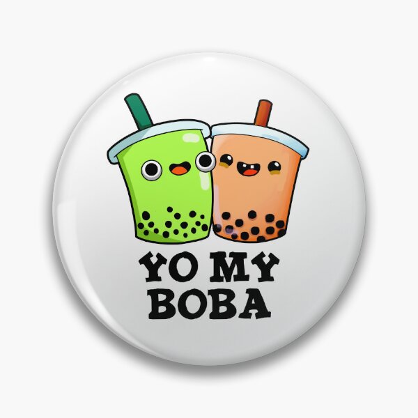Item preview, Yo My Boba Funny Boba Tea Puns  designed and sold by punnybone.