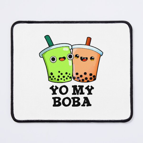 Item preview, Yo My Boba Funny Boba Tea Puns  designed and sold by punnybone.