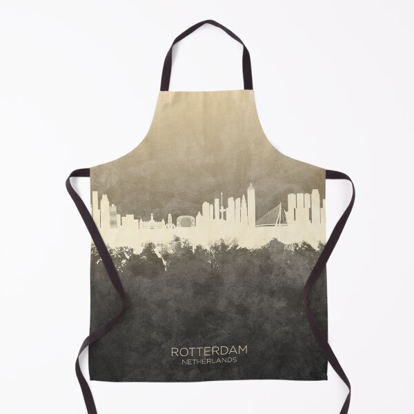 Item preview, Rotterdam The Netherlands Skyline designed and sold by ArtPrints.