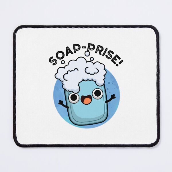 Item preview, Soap-prise Funny Soap Puns designed and sold by punnybone.