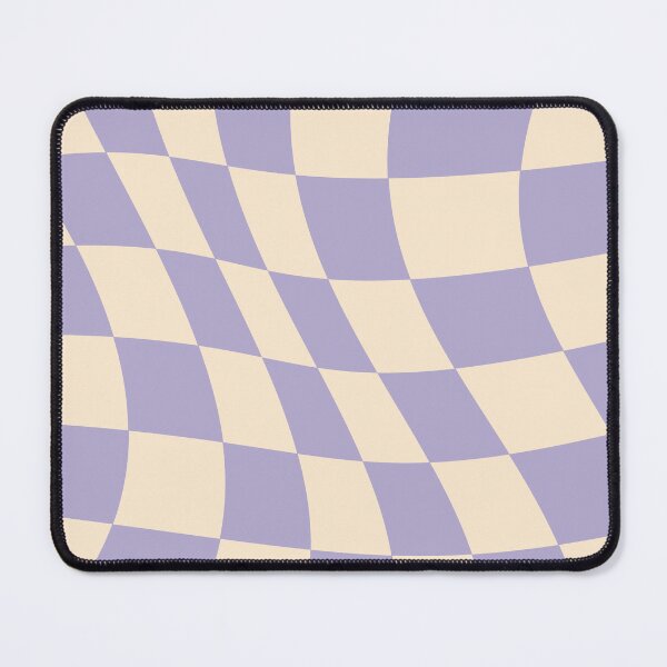 Item preview, violaceous pastel psychedelic gingham designed and sold by MaiZephyr.
