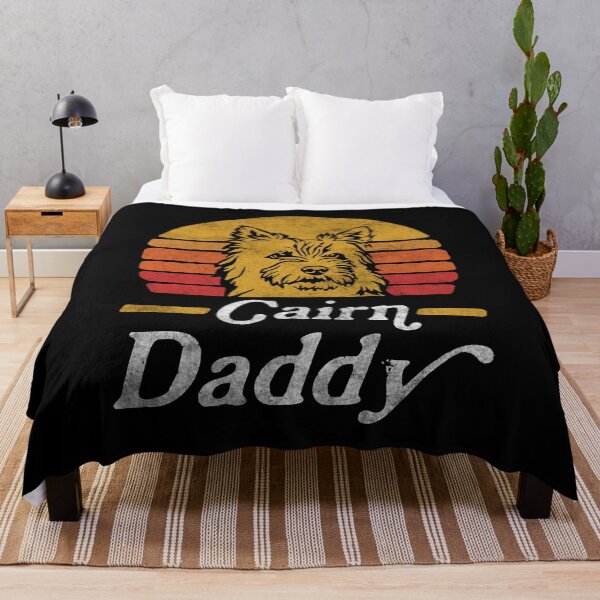 Item preview, Retro Vintage Cairn Terrier Daddy designed and sold by More Cute Dogs.