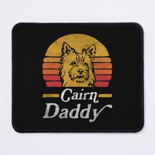 Item preview, Retro Vintage Cairn Terrier Daddy designed and sold by More Cute Dogs.