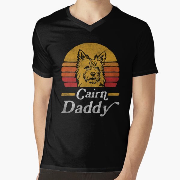 Item preview, Retro Vintage Cairn Terrier Daddy designed and sold by More Cute Dogs.