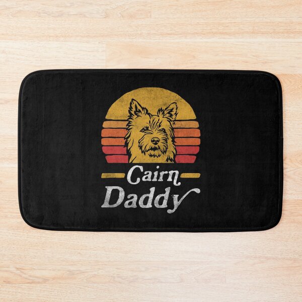 Item preview, Retro Vintage Cairn Terrier Daddy designed and sold by More Cute Dogs.