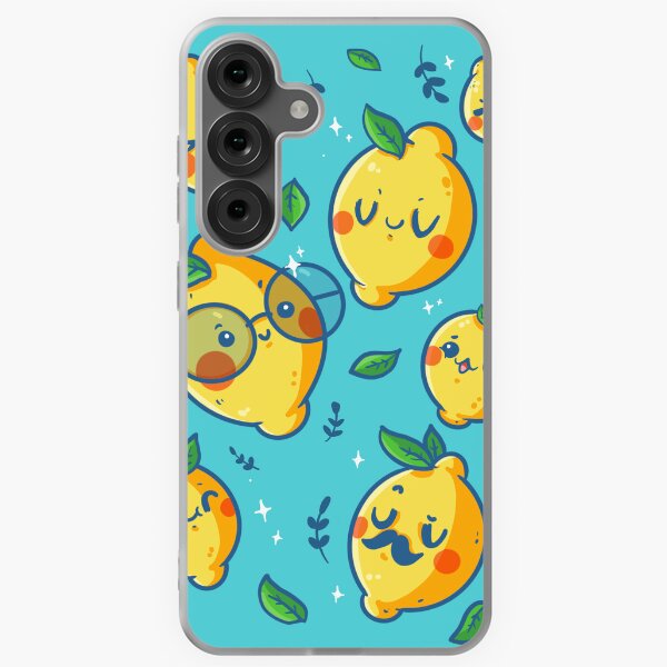 Lemon faces Samsung Galaxy Soft Case