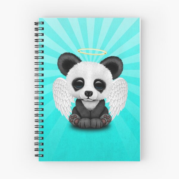 Item preview, Cute Baby Panda Bear Cub Angel designed and sold by JeffBartels.