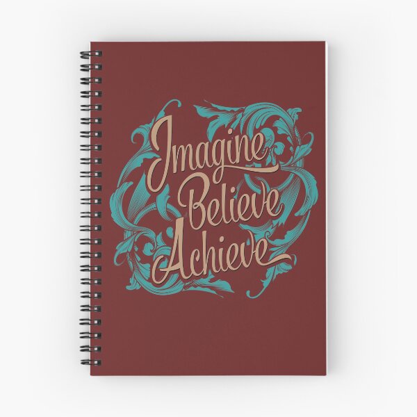 Item preview, Imagine Believe Achieve  Cool Trending Novelty Soft Screen Printed Summer Graphic Gift Tshirt designed and sold by WelderSurgeon.