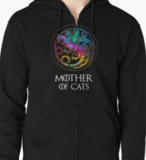 Aurora Mutter von Katzen Logo Kapuzenjacke