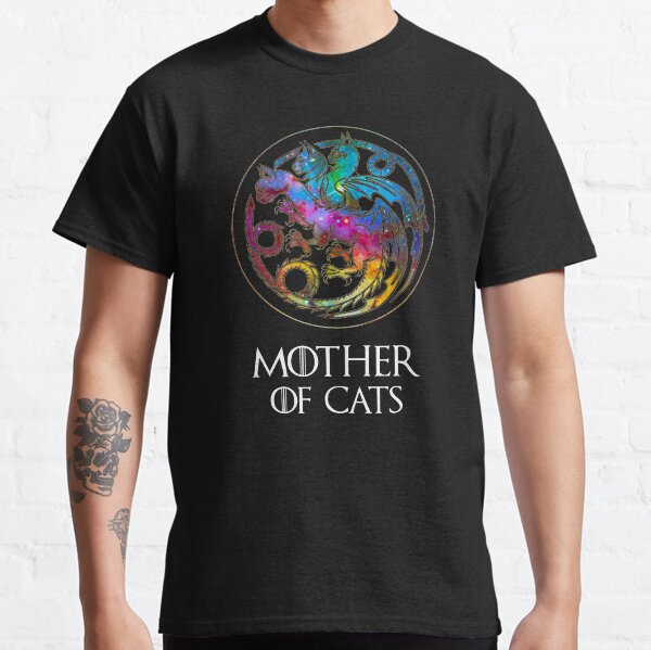 mother of cats tee