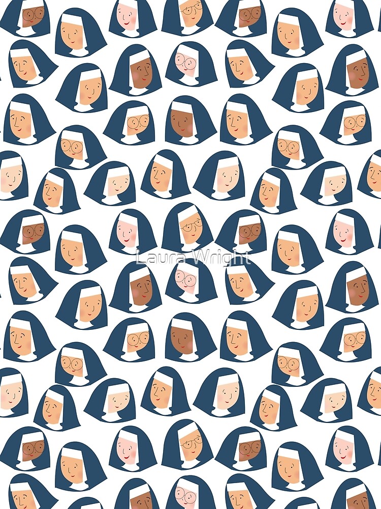 Sound of music nuns by laurathedrawer