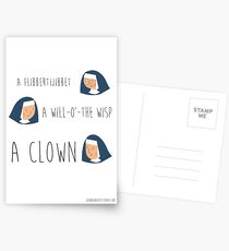 Sound of music nuns Postcards
