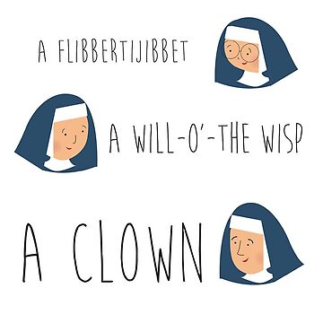Artwork thumbnail, Sound of music nuns by laurathedrawer