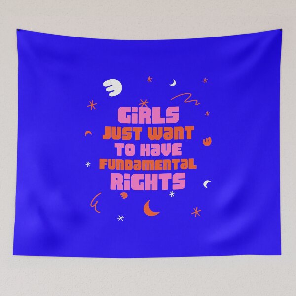 Item preview, Girls Just Want to Have Fundamental Rights designed and sold by Echo Aesthetics.