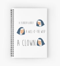 Sound of music nuns Spiral Notebook