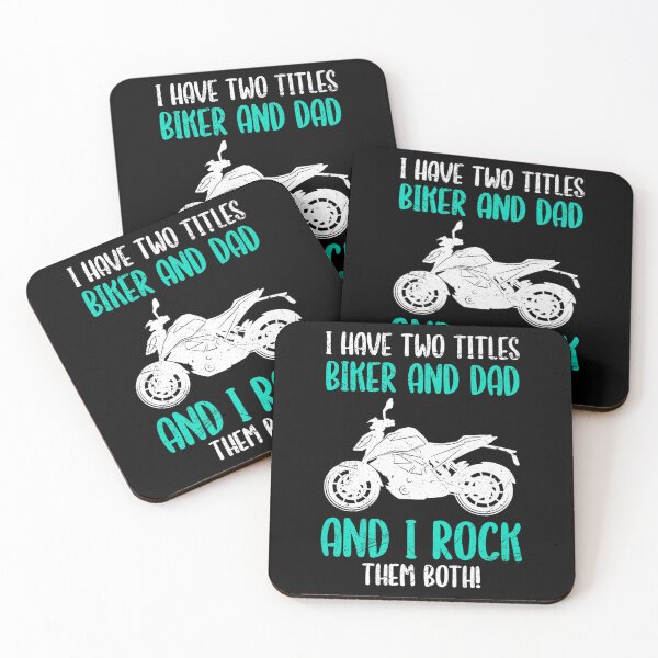 Item preview, Biker dad motorcycle father Motorcyclist Premium designed and sold by Sarena84.