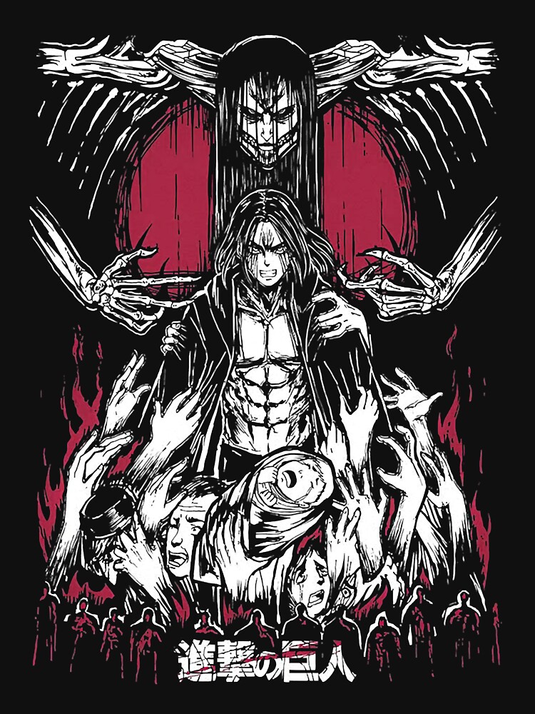 Aot The Rumbling T Shirt For Sale By Kamaurycla Redbubble Aot The Rumbling T Shirts