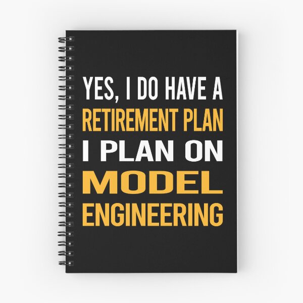 Item preview, My Retirement Plan Model Engineering Engineer designed and sold by shannonim7t.